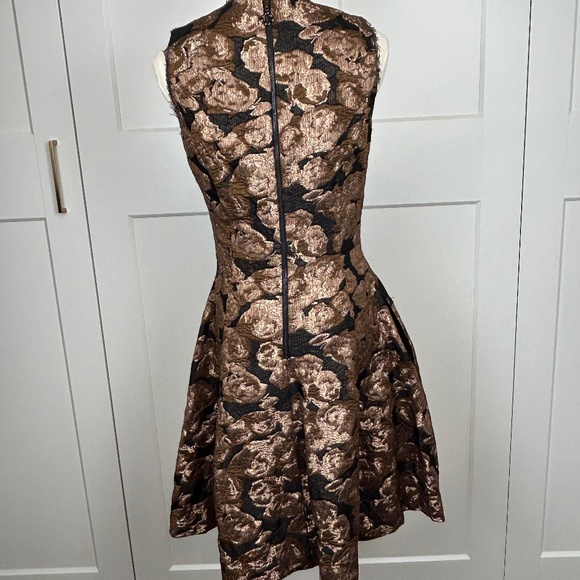 Pink Tartan Alvina Metallic Dress - Picture 4 of 11